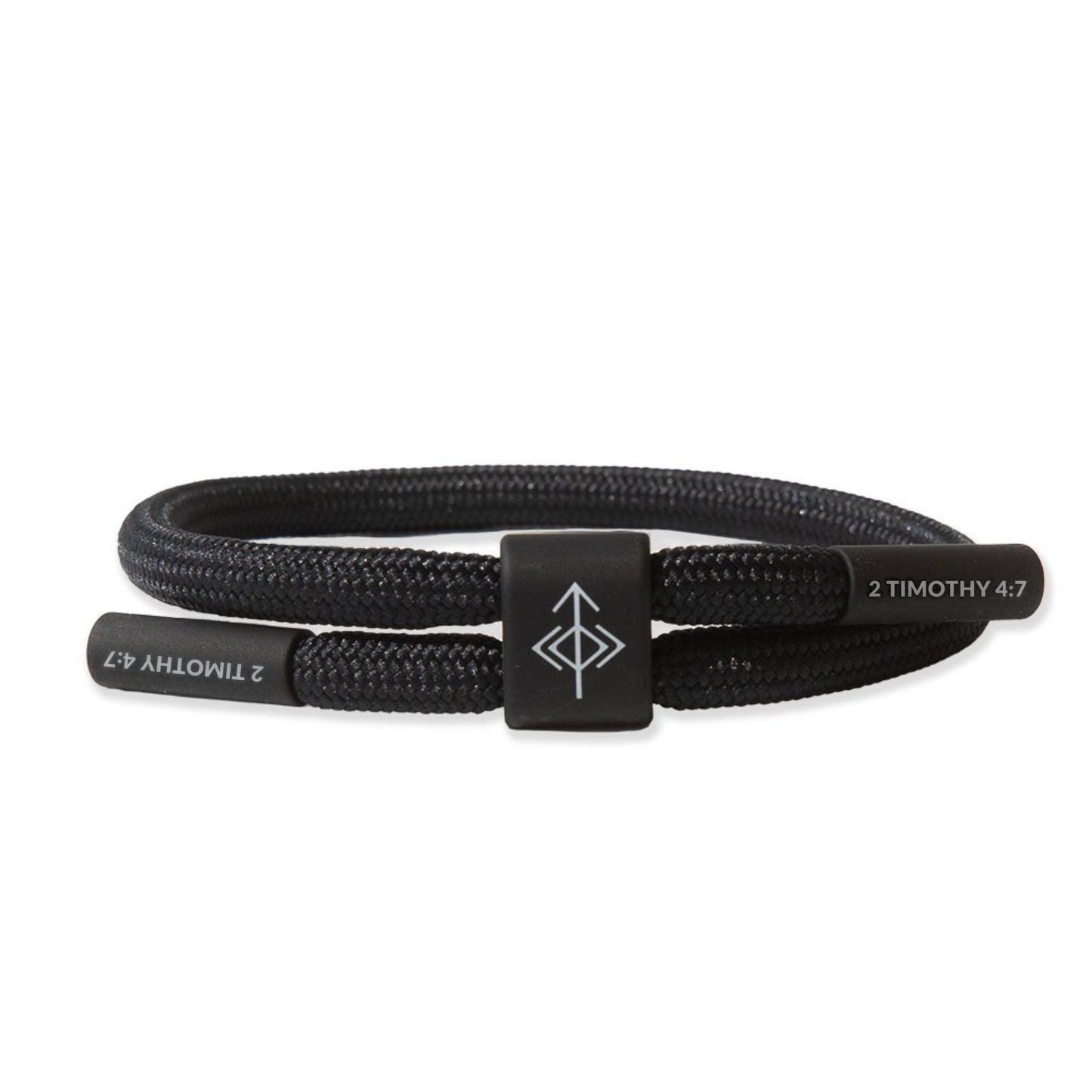 FINISH STRONG, Christian Cord Verse Bracelet