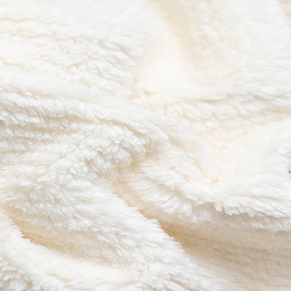 VOLO Hero Hair Towel- Salt White Luxe Tube: Salt White