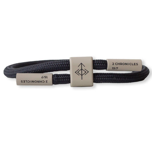 DON'T GIVE UP Bracelet, Christian Cord Bracelet