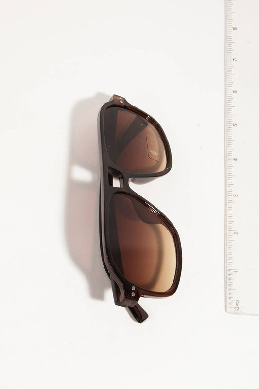 Plastic Aviator Frame Sunglasses: Assorted