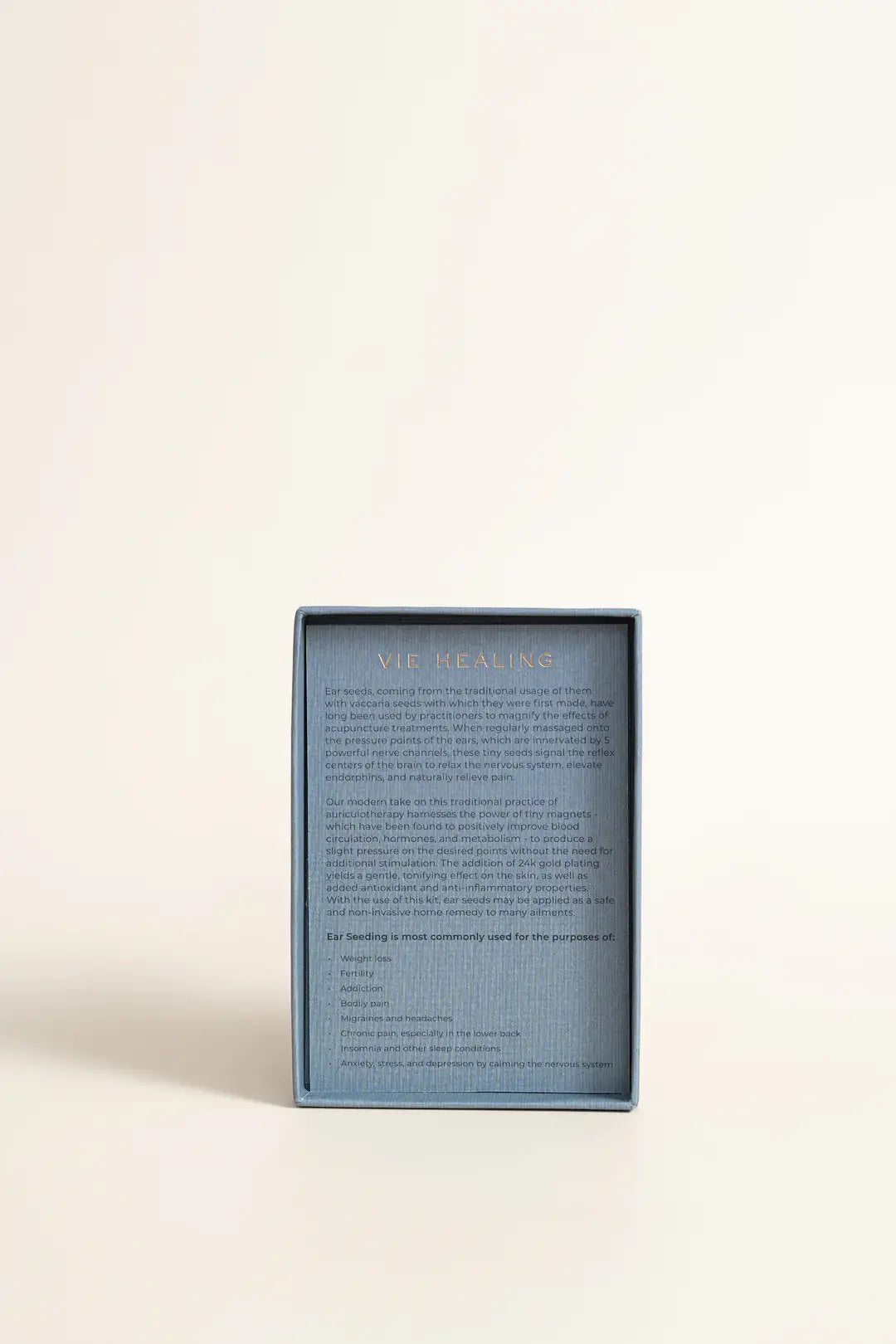 The Cool, Calm, Collected Kit (24k Gold Ear Seeds)