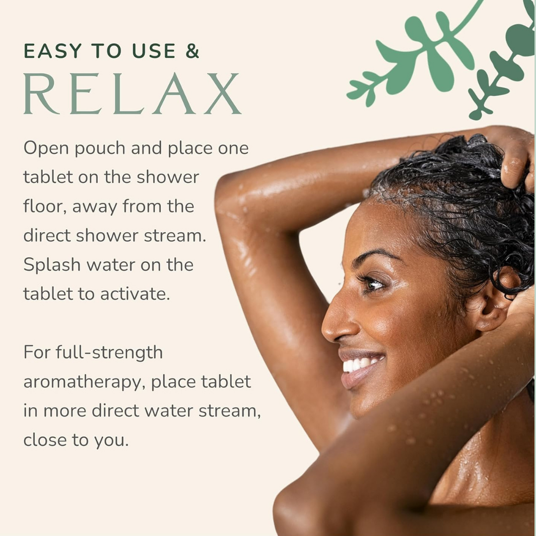 Eucalyptus Mint Shower Steamers – Energizing & Refreshing