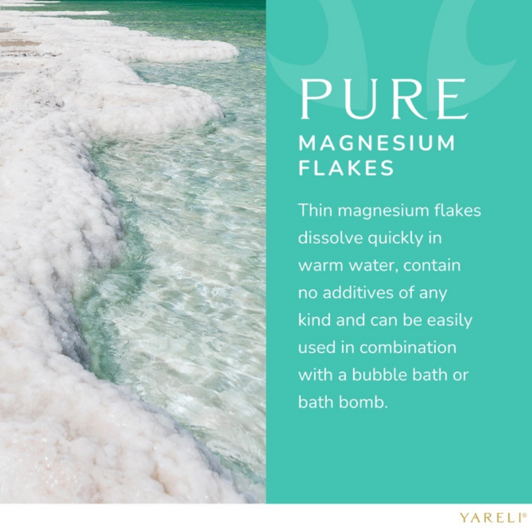 Unscented Dead Sea Magnesium Bath Soak –Gentle Muscle Relief