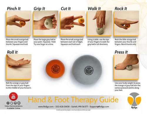 Rollga Hand and Foot Therapy Kit