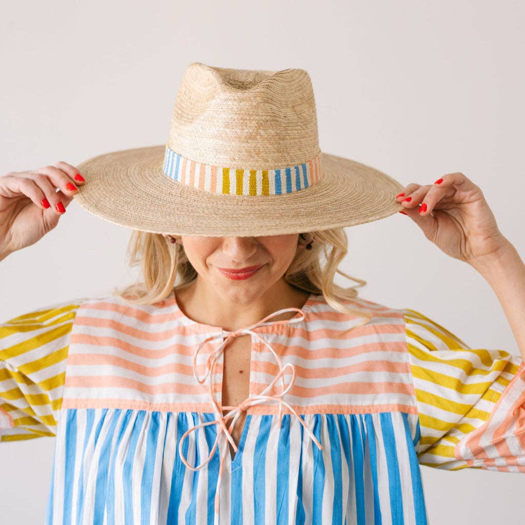 Colorful Daydreamer Palm Hat: M/L 57-59 cm