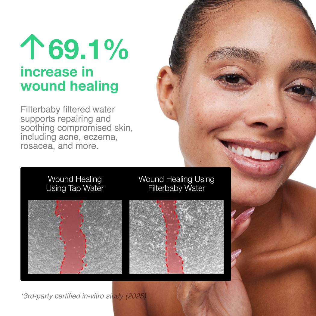 Filterbaby Skincare Faucet Filter 2.0: Chrome