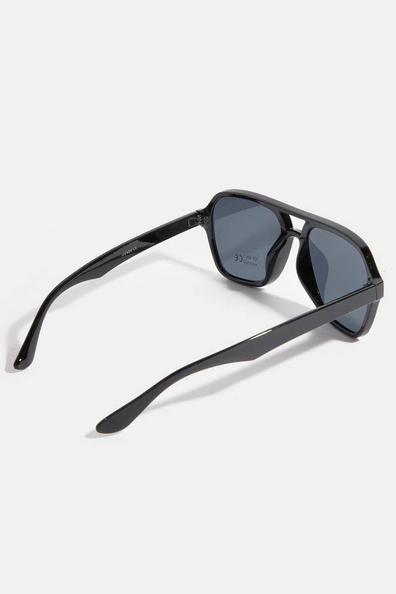 Modern Plastic Aviator Frame Sunglasses Set: ASSORTED