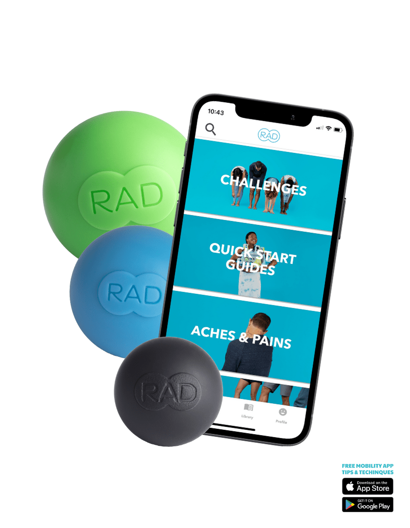 Rounds: Set of 3 Massage Balls for Hands, Feet + Face