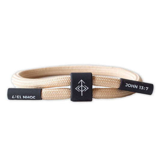 TRUST HIS TIMING Christian Cord Bracelet | Father's Day
