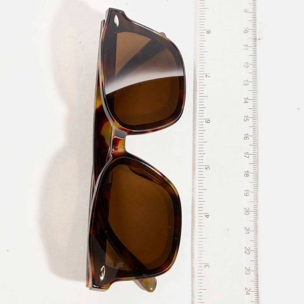 Classic Square Lens Sunglasses Set: ASSORTED