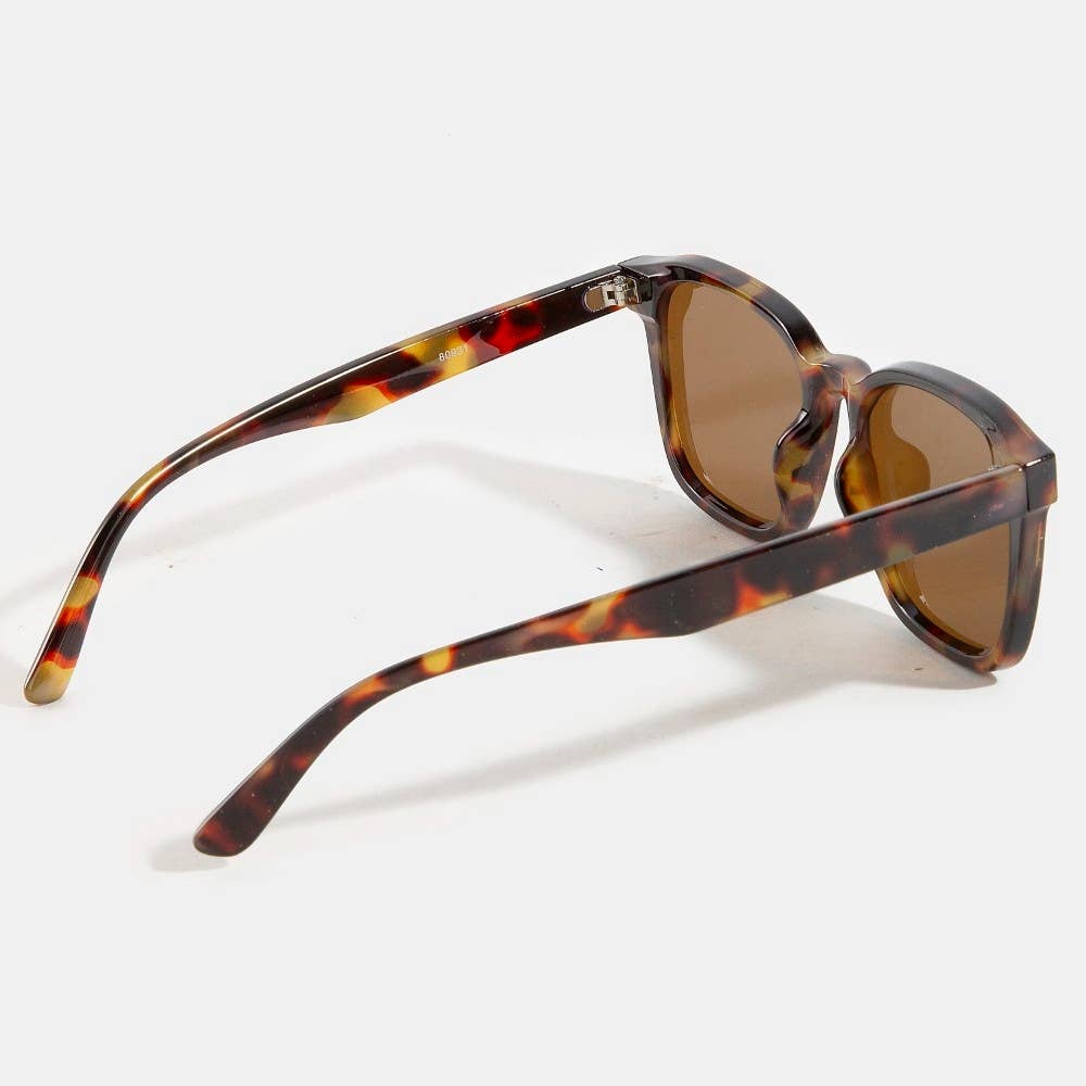 Classic Square Lens Sunglasses Set: ASSORTED