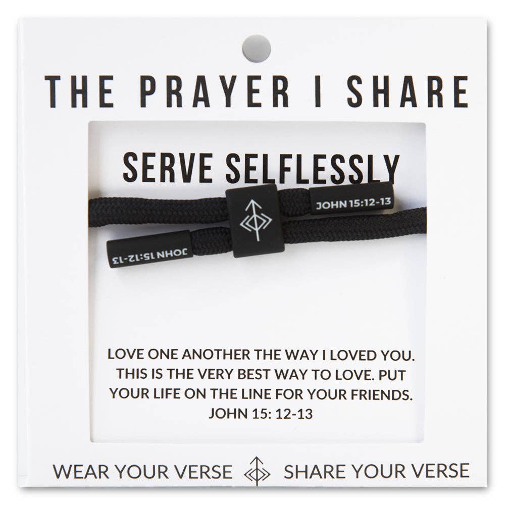 SERVE SELFLESSLY Christian Bracelet | Military - Athletes
