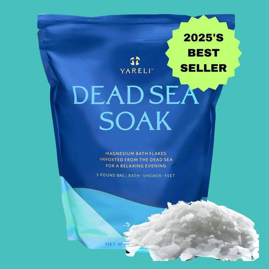 Unscented Dead Sea Magnesium Bath Soak –Gentle Muscle Relief