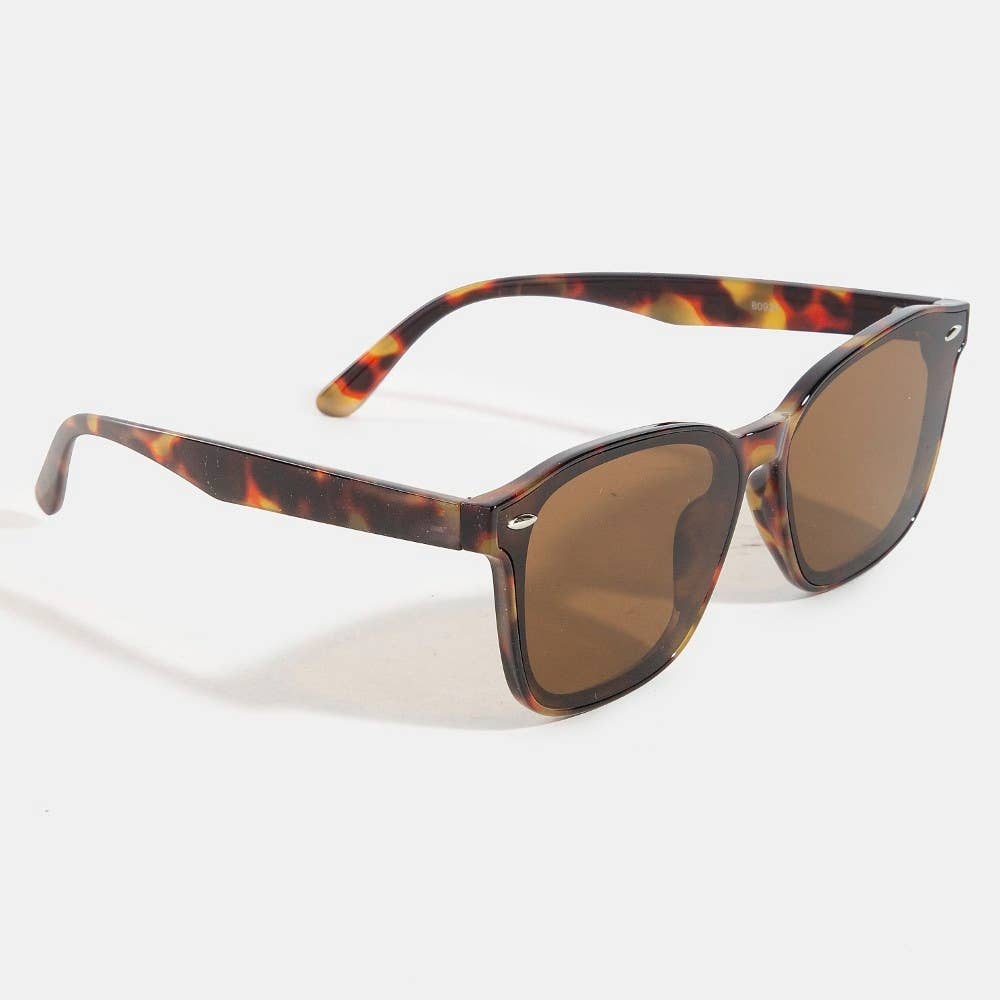 Classic Square Lens Sunglasses Set: ASSORTED