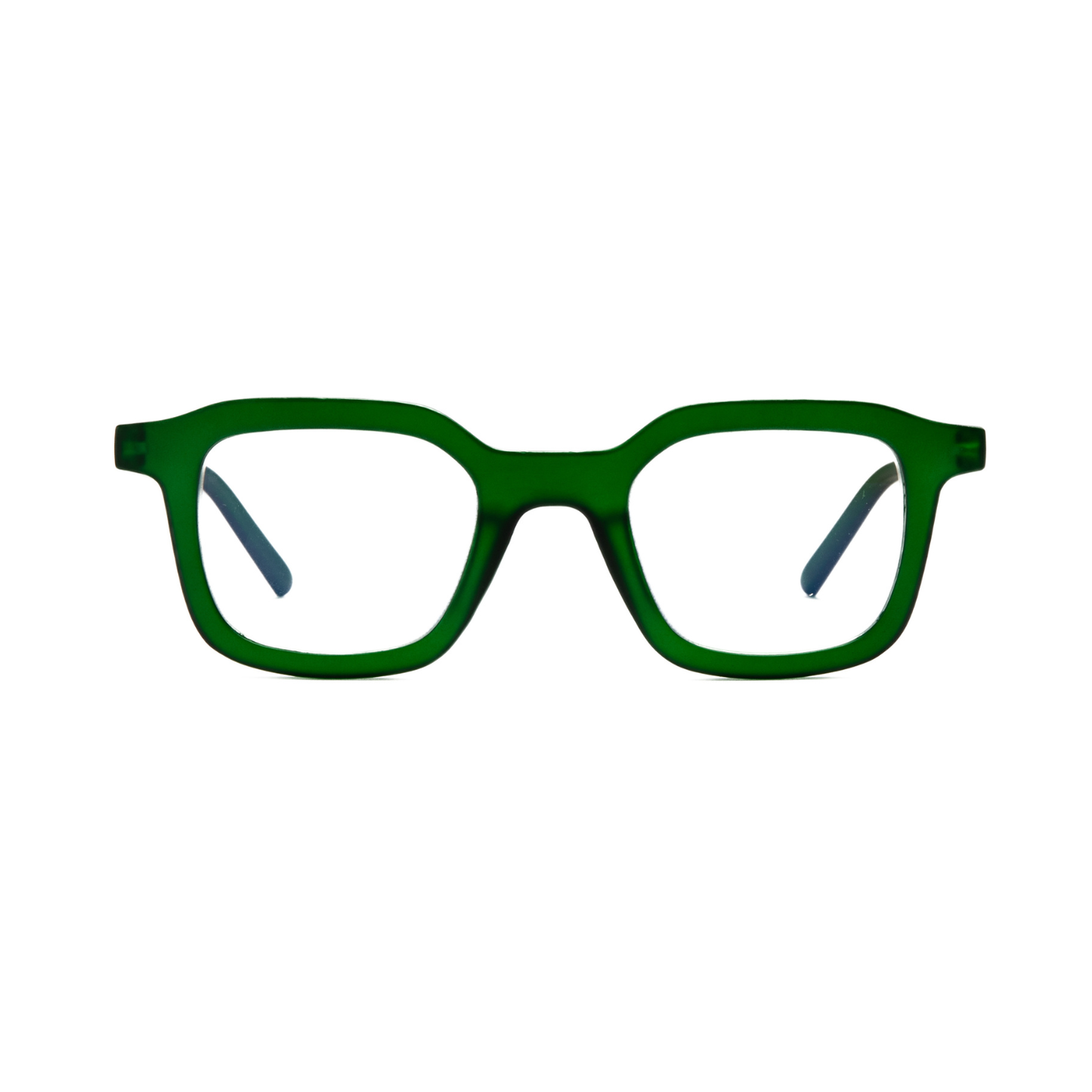 Unisex Green Blue Light Blocking Glasses & Reading Glasses: +2.00 Blue Light
