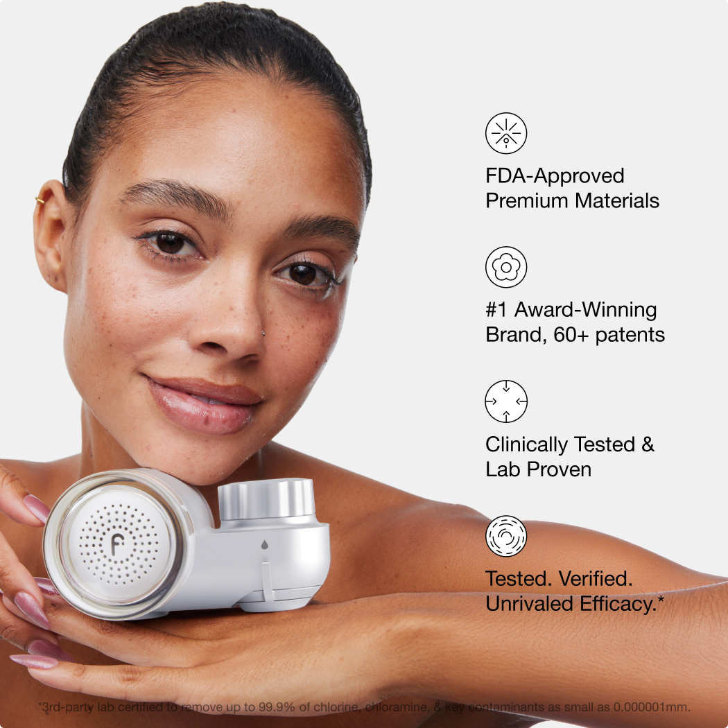 Filterbaby Skincare Faucet Filter 2.0: Chrome