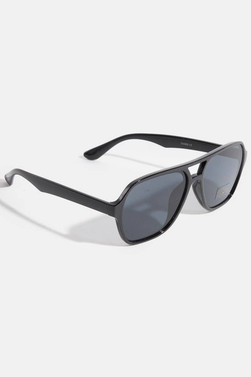 Modern Plastic Aviator Frame Sunglasses Set: ASSORTED