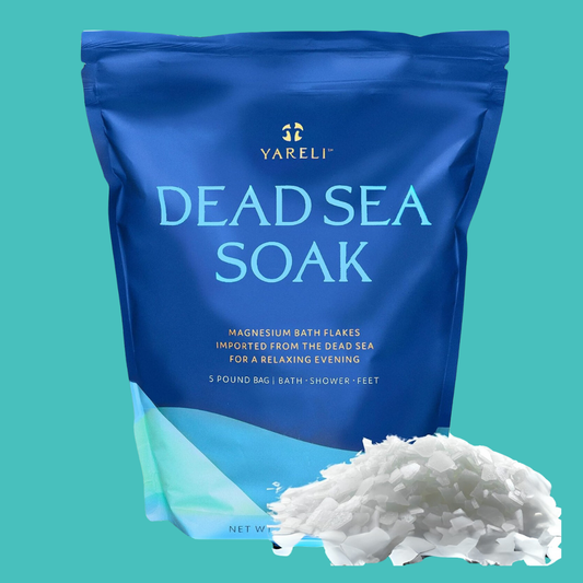 Unscented Dead Sea Magnesium Bath Soak –Gentle Muscle Relief