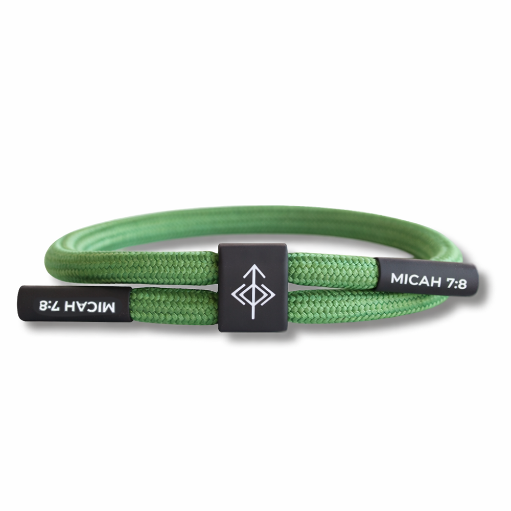 GET BACK UP Bracelet, Christian Cord Bracelet