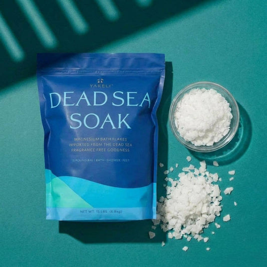 Yareli Unscented Dead Sea Magnesium Bath Soak, 15lb