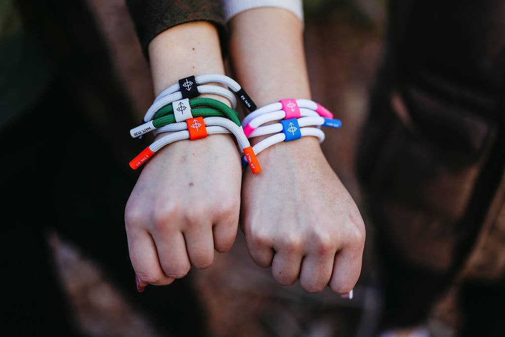 MOVE MOUNTAINS Bracelet, Christian Cord Bracelet